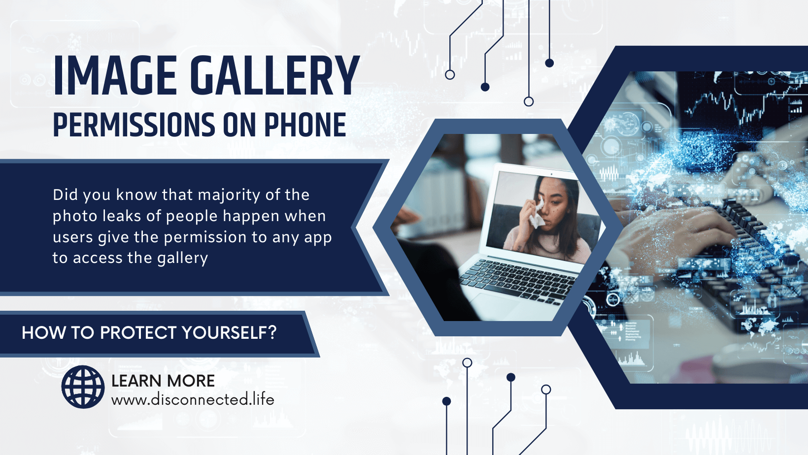 Image Gallery Permission on Phone - Disconnected Life - Safe Camera App - Encrypt Photos for Safety